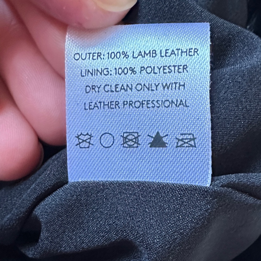 Able Black Leather Jacket - image 3